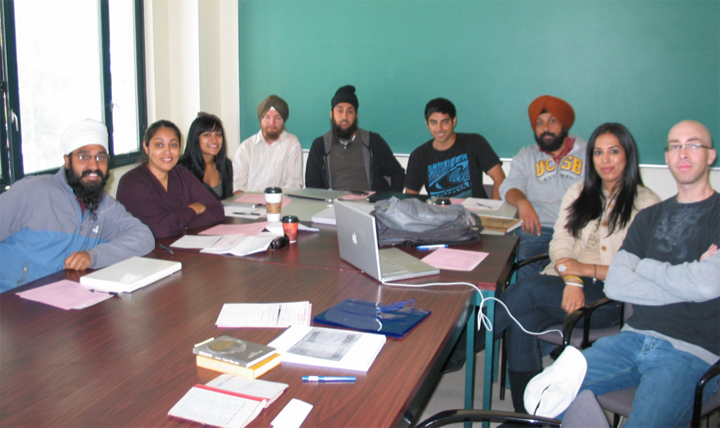 Early Sikh Texts, a graduate seminar, Spring 2011 at UCSB