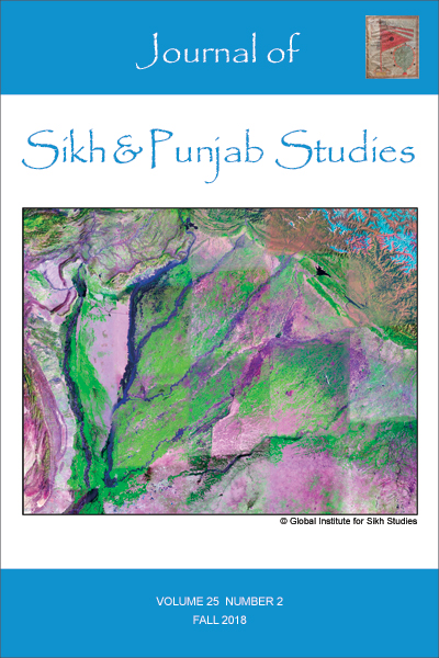 Journal of Sikh & Punjab Studies - Volume 25, No. 2, Fall 2018